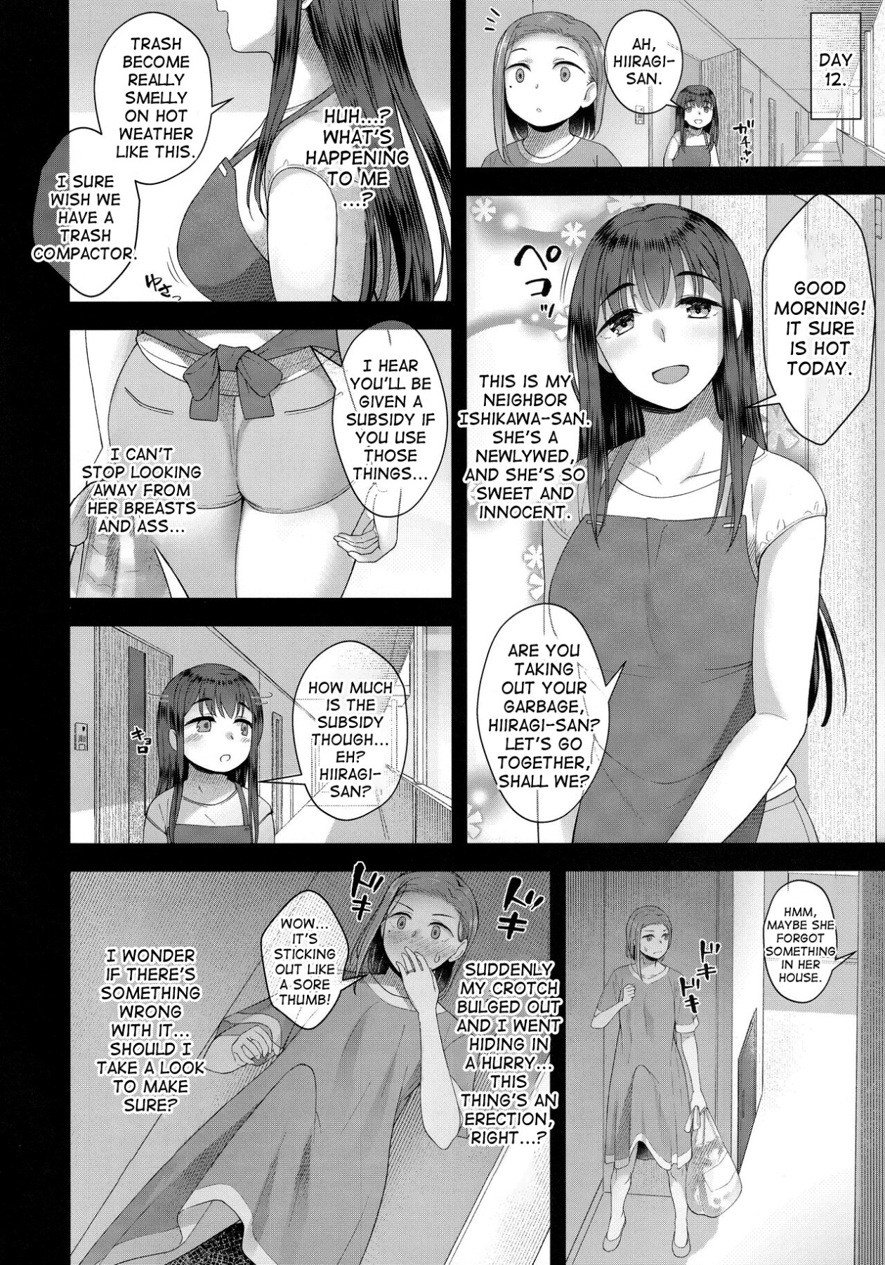 Hentai Manga Comic-Haruko Hiiragi Grew a Dick-Read-7